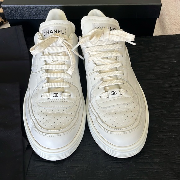 White Chanel sneakers 2024 - Picture 1 of 5